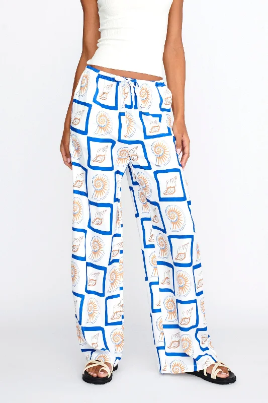 LOST IN LUNAR Zeni Pants Shell Print