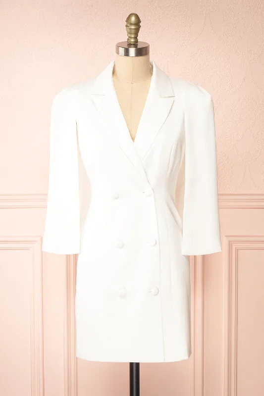 Charlene | Cape Blazer Dress