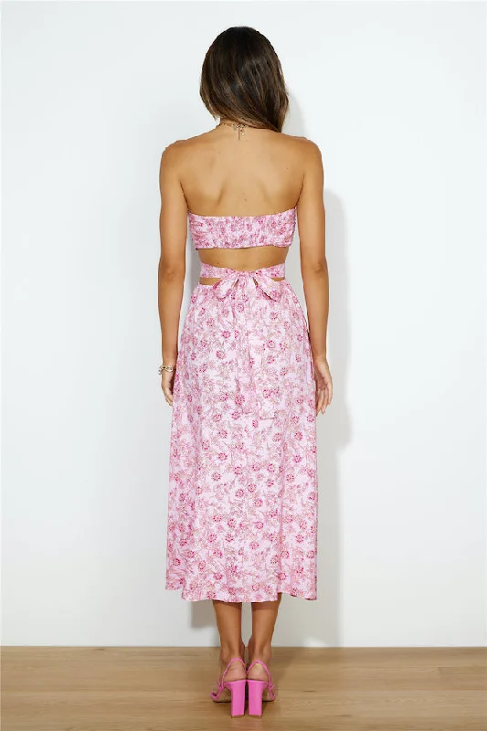 More Cookies Baby Maxi Dress Pink