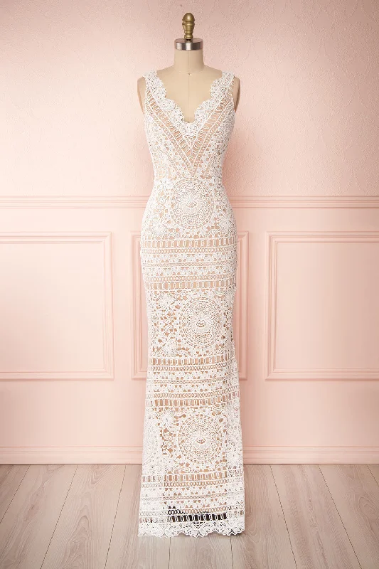 Nyura Ivory | Lace Bridal Dress