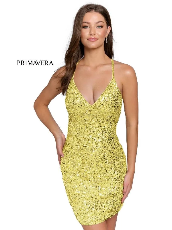 Primavera Couture Homecoming Short Prom Dress 3352