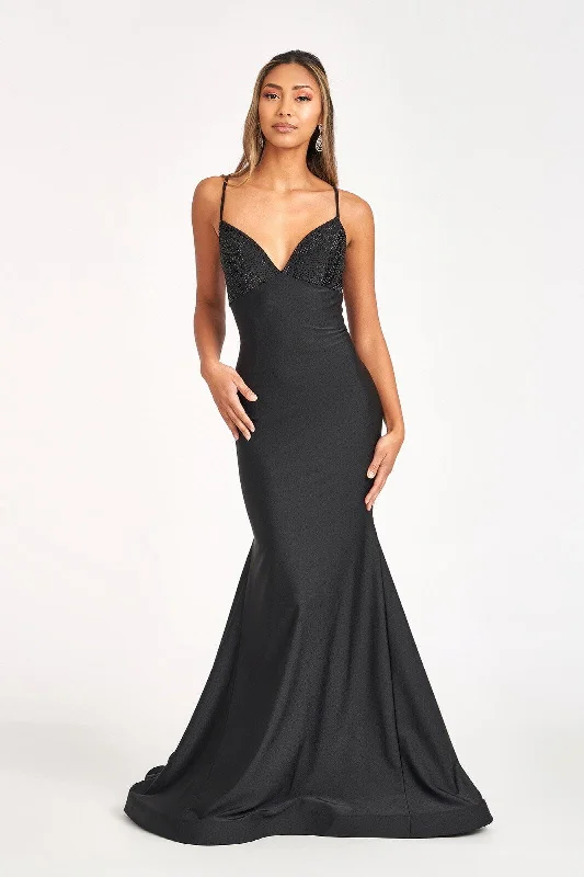 Long Formal Mermaid Fit Prom Dress