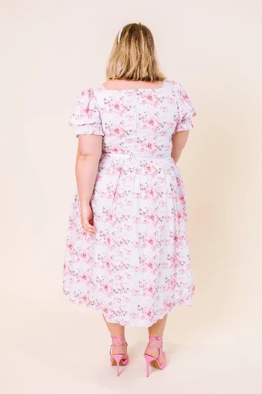 Ballerina Dress in Pink Blossom - FINAL SALE