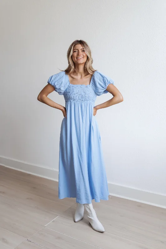 Annabelle Dress - Baby Blue